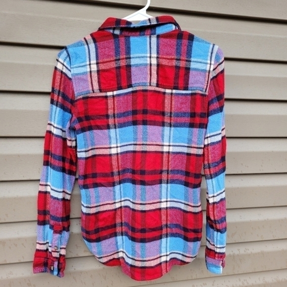 American Eagle Ahh-Mazingly Soft Button Down Classic Fit - Picture 3 of 4